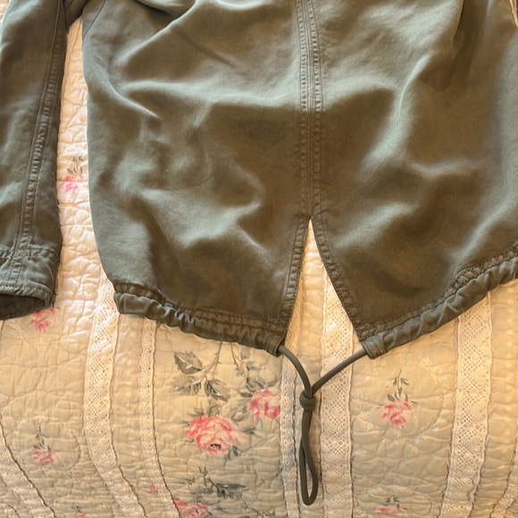 Army green American Eagle spring jacket size XS - Picture 8 of 9